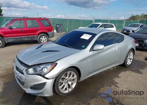 2013 Hyundai Genesis 2.0T from USA, damaged, VIN KMHHT6KD8DU086648